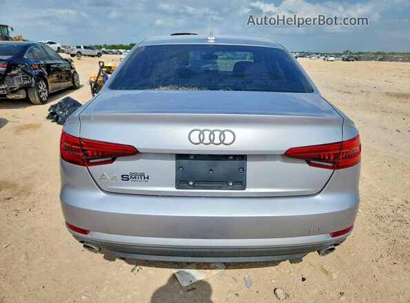 WAUGNAF42HN022254 2017 AUDI A4 Silver Rear view