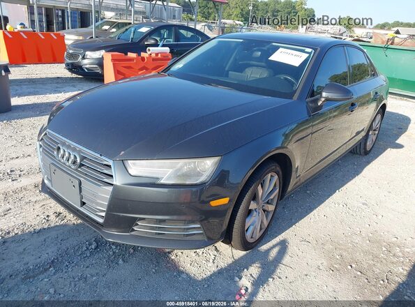 WAUGNAF44HN006279 2017 AUDI A4 Gray Առջևի ձախ երեք քառորդ տեսարան