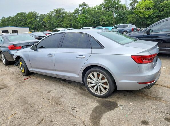 WAUGNAF45HN037993 2017 AUDI A4 Silver Trasero izquierdo