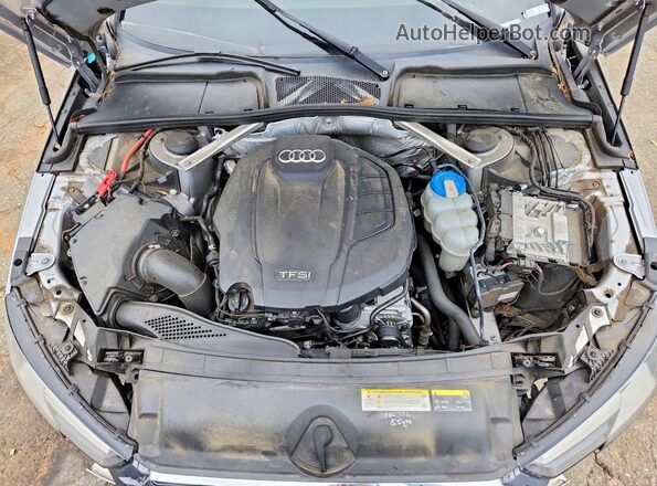 WAUGNAF45HN037993 2017 AUDI A4 Silver Vista interior trasera