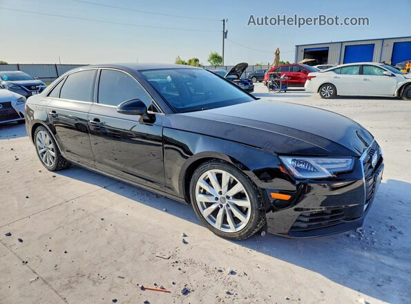 WAUGNAF46HN007949 2017 AUDI A4 Черный Передняя правая четверть