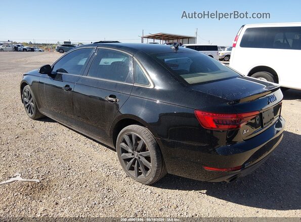 WAUGNAF49HN019349 2017 AUDI A4 Черный Задняя левая четверть