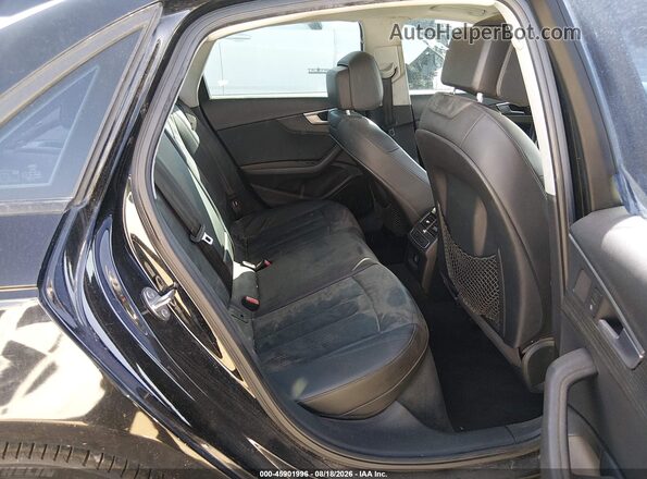 WAUGNAF49HN019349 2017 AUDI A4 Черный Вид наклейки с VIN-кодом