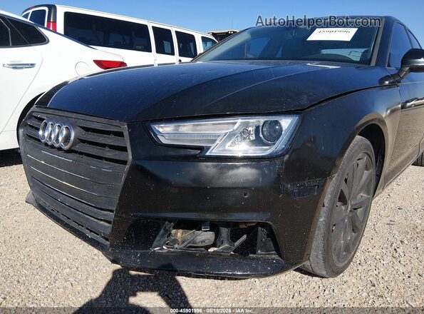 WAUGNAF49HN019349 2017 AUDI A4 Черный Вид спереди