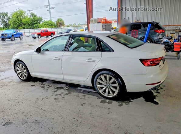 WAUGNAF49HN022056 2017 AUDI A4 White უკანა მარცხენა