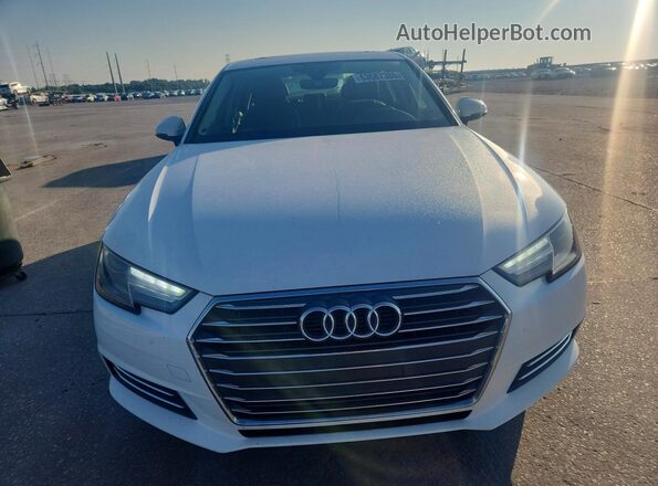 WAUGNAF49HN022249 2017 AUDI A4 White Front view