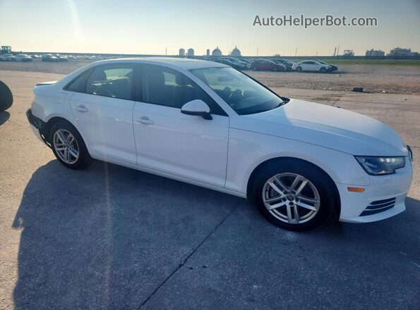 WAUGNAF49HN022249 2017 AUDI A4 White Front right