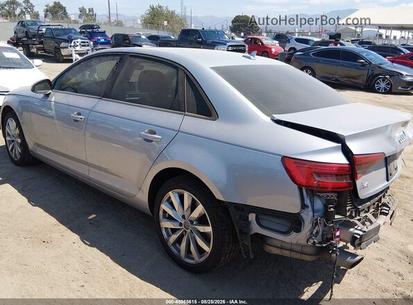 WAUGNAF4XHN001071 2017 AUDI A4 Silver Задня ліва чверть