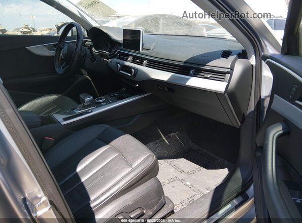 WAUGNAF4XHN001071 2017 AUDI A4 Silver Вид салону спереду