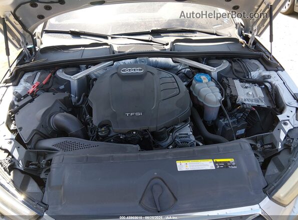 WAUGNAF4XHN001071 2017 AUDI A4 Silver Вид ззаду