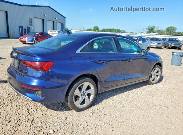 WAUGUDGY3RA138805 2024 AUDI A3 Blue Задня права чверть