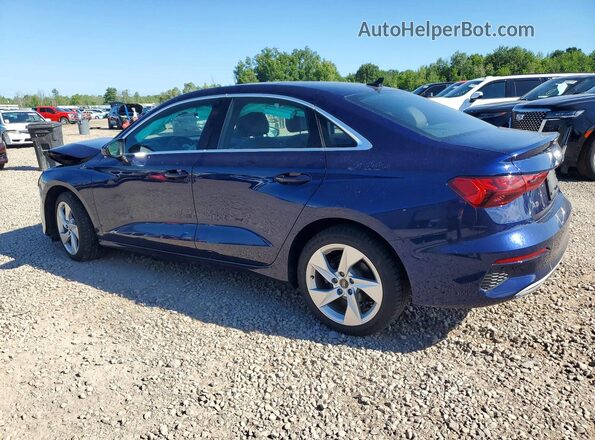 WAUGUDGY3RA138805 2024 AUDI A3 Blue Задня ліва чверть
