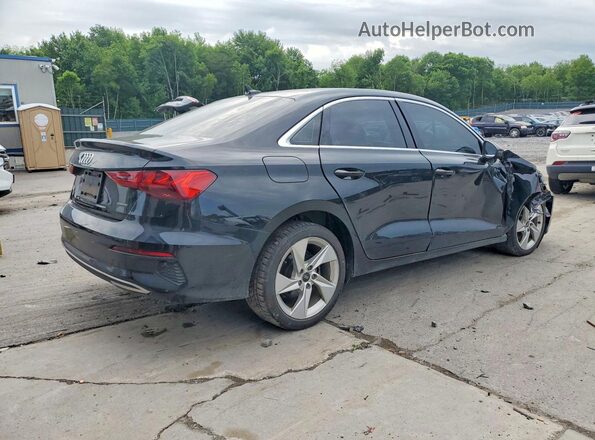 WAUGUDGY4NA089706 2022 AUDI A3 Black უკანა მარჯვენა