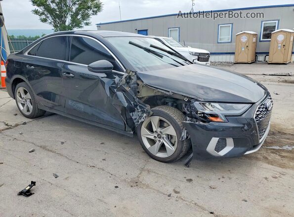 WAUGUDGY4NA089706 2022 AUDI A3 Black წინა მარჯვენა