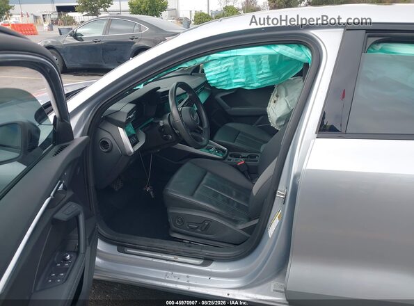 WAUGUDGY6PA069251 2023 AUDI A3 Silver Front interior view
