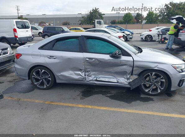 WAUGUDGY6PA069251 2023 AUDI A3 Silver Front view