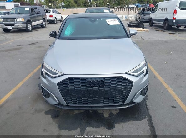WAUGUDGY6PA069251 2023 AUDI A3 Silver Rear interior view