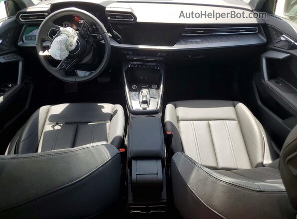 WAUGUDGY7TA007447 2026 AUDI A3 Black წინა პანელის ხედი