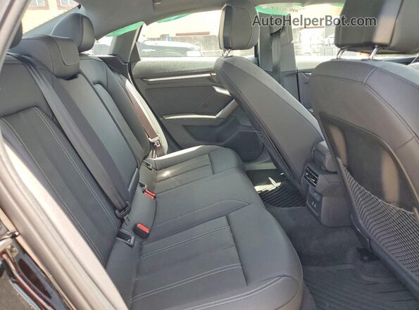 WAUGUDGY7TA007447 2026 AUDI A3 Black უკანა სავარძლების ხედი