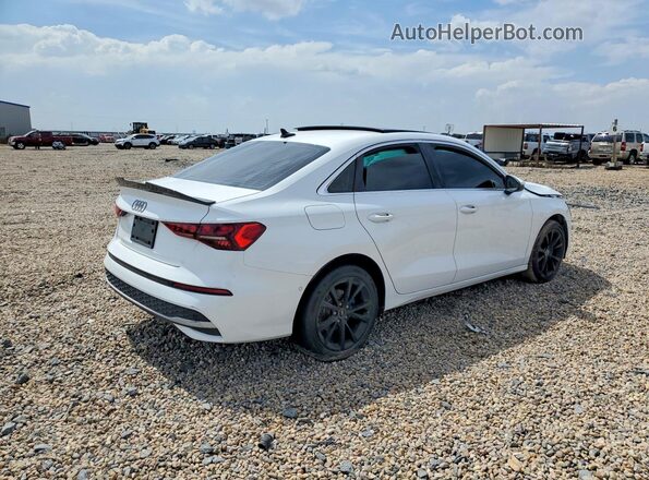 WAUGUDGY9SA039606 2025 AUDI A3 White Rear right