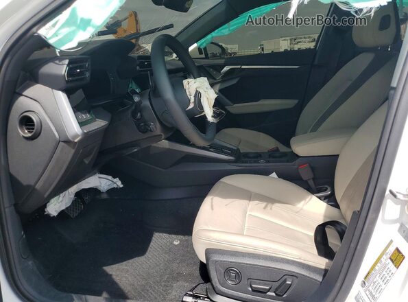 WAUGUDGY9SA039606 2025 AUDI A3 White Front interior view