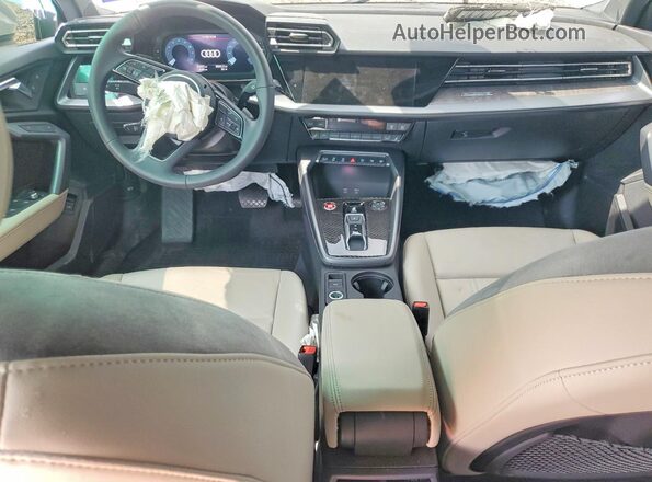 WAUGUDGY9SA039606 2025 AUDI A3 White Dashboard view