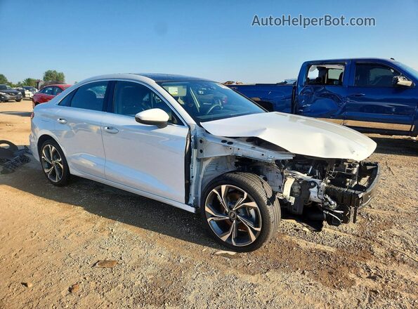 WAUGUDGYXNA088706 2022 AUDI A3 White Przód prawy