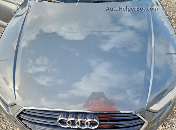 WAUGUGFFXJ1084599 2018 AUDI A3 Gray უკანა სალონის ხედი