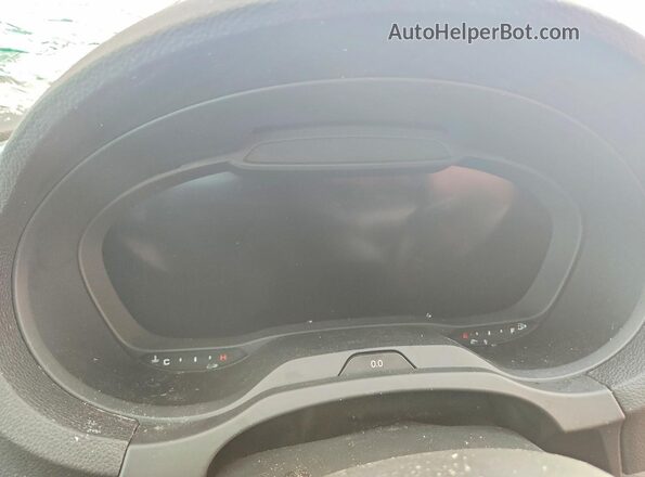 WAUGUGFFXJ1084599 2018 AUDI A3 Gray ხელსაწყოთა პანელის ხედი