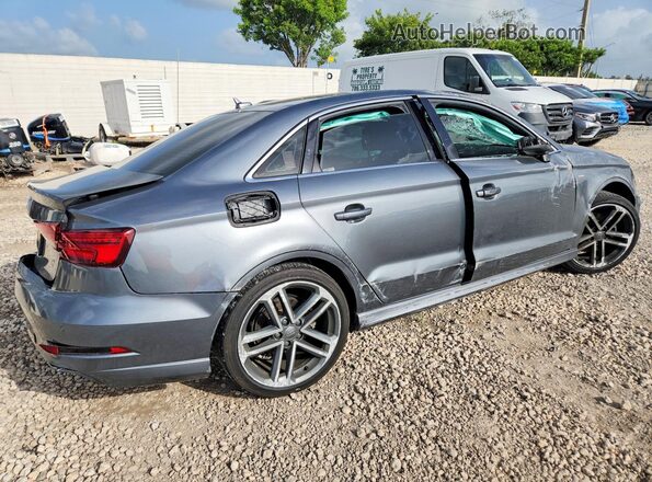 WAUGUGFFXJ1084599 2018 AUDI A3 Gray უკანა მარჯვენა