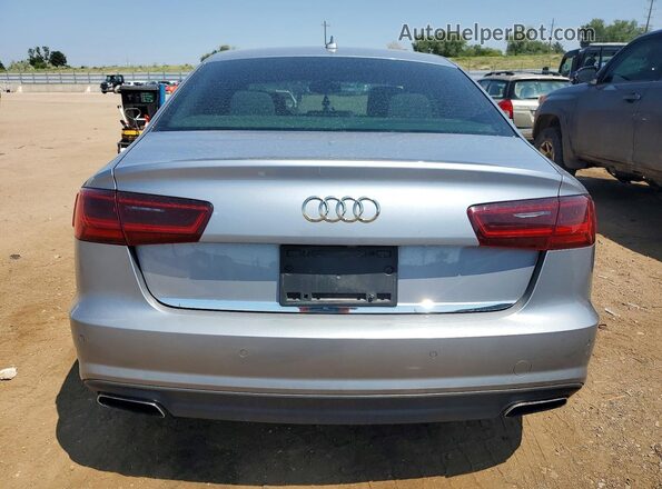 WAUH2AFC0HN001648 2017 AUDI A6 Серебряный Вид сзади