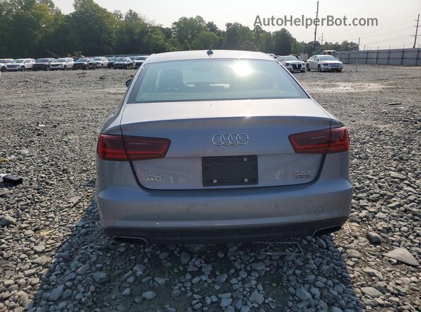 WAUH2AFC9HN016360 2017 AUDI A6 Silver Вид ззаду