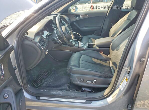 WAUH2AFC9HN016360 2017 AUDI A6 Silver Вид салону спереду
