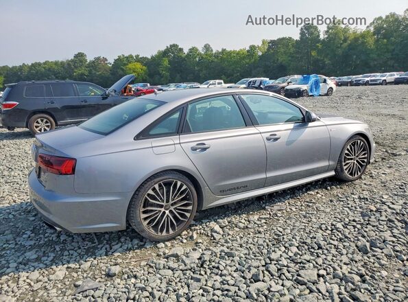 WAUH2AFC9HN016360 2017 AUDI A6 Silver Задня права чверть