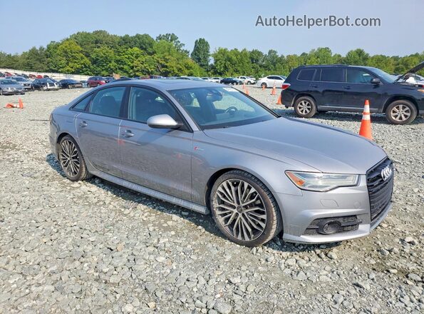 WAUH2AFC9HN016360 2017 AUDI A6 Silver Передня права чверть