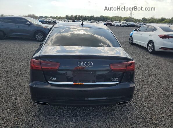 WAUH3AFC5JN039976 2018 AUDI A6 Blue Հետևի տեսք