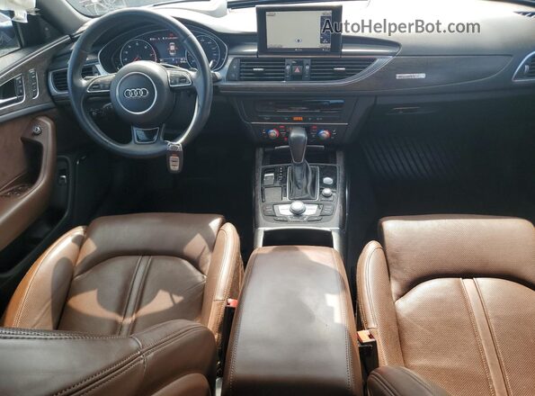 WAUH3AFC5JN039976 2018 AUDI A6 Blue Առջևի վահանակի տեսք