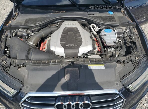 WAUH3AFC5JN039976 2018 AUDI A6 Blue Սալոնի հետևի տեսք