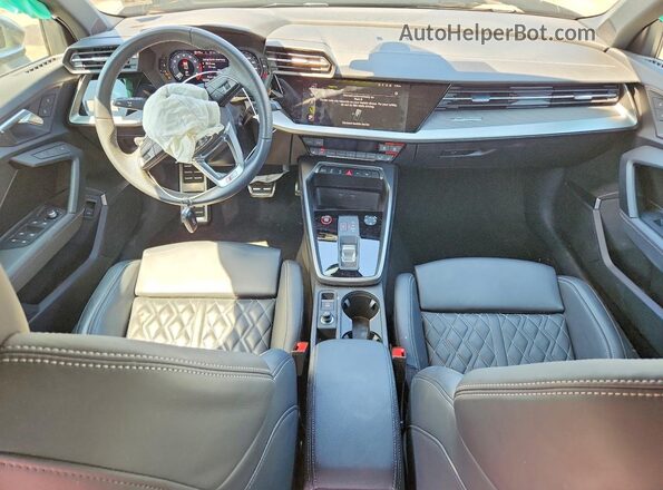 WAUH3DGY0PA048063 2023 AUDI S3 Black Widok deski rozdzielczej