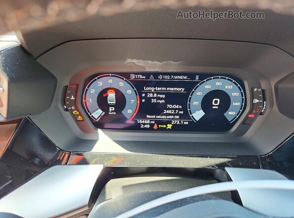 WAUH3DGY0PA048063 2023 AUDI S3 Black Widok zestawu wskaźników