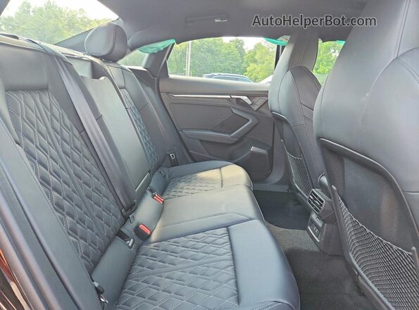 WAUH3DGY0PA048063 2023 AUDI S3 Black Widok tylnych siedzeń