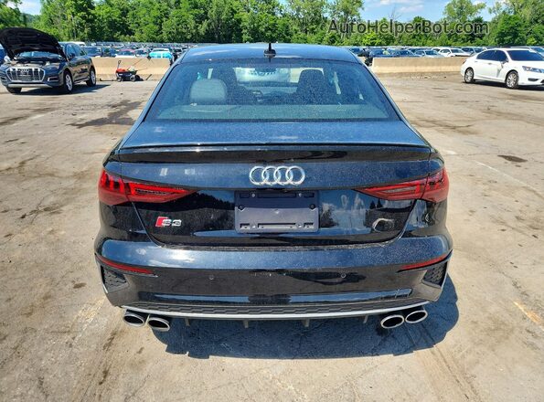 WAUH3DGY0PA048063 2023 AUDI S3 Black Widok z tyłu