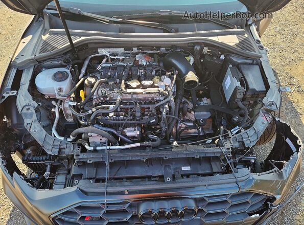 WAUH3DGY5PA025216 2023 AUDI S3 Black Սալոնի հետևի տեսք