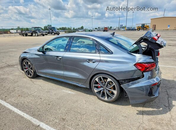 WAUH3DGY7RA044174 2024 AUDI S3 Серый Задняя левая четверть