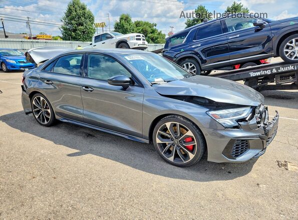 WAUH3DGY7RA044174 2024 AUDI S3 Серый Передняя правая четверть