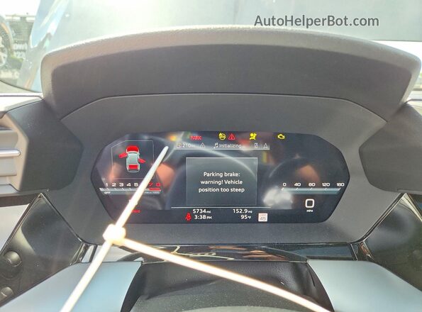 WAUH3DGY7RA044174 2024 AUDI S3 Серый Вид щитка приборов