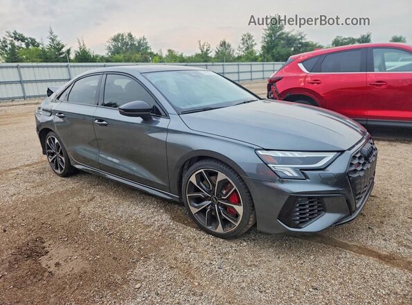 WAUH3DGY8RA041364 2024 AUDI S3 Серый Передняя правая четверть