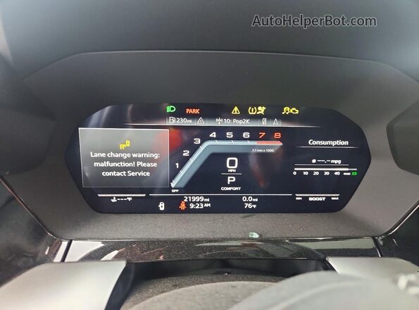 WAUH3DGY8RA041364 2024 AUDI S3 Серый Вид щитка приборов