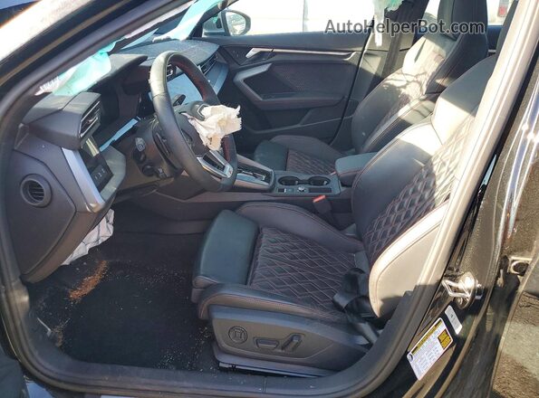 WAUH5DGY8SA058522 2025 AUDI S3 Black Widok wnętrza z przodu