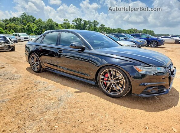 WAUHFAFC2HN119835 2017 AUDI S6 Black Przód prawy